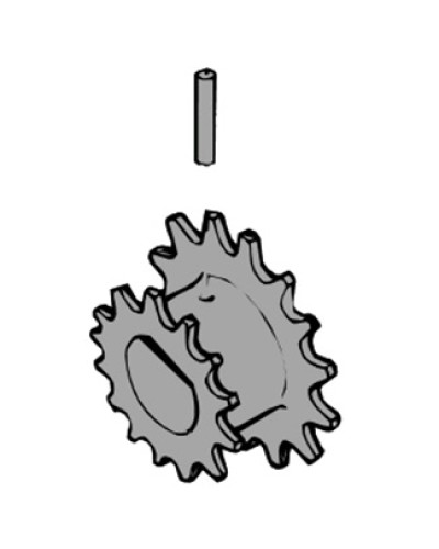 Звездочка выходная С100 Came 119RIC004 в Сочи Запчасти для шлагбаумов и автоматики Pintop.ru