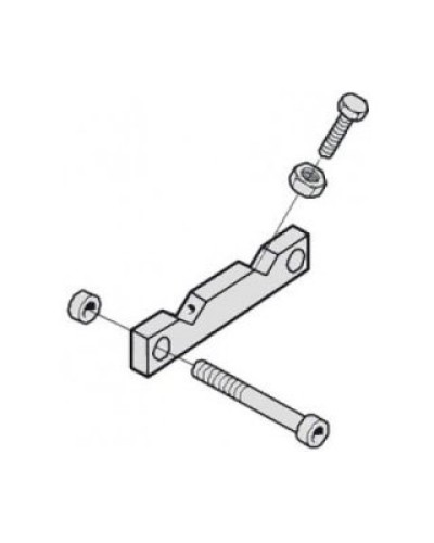 Ограничит. нижний с крепл. G4000 и G2500 Came 119RIG059 в Сочи Запчасти для шлагбаумов и автоматики Pintop.ru