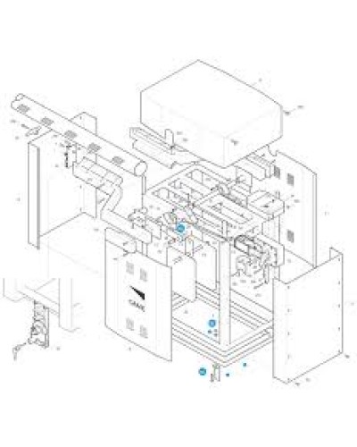 Стрела Ø 120-G12000 Came 119RIG129 в Сочи Запчасти для шлагбаумов и автоматики Pintop.ru