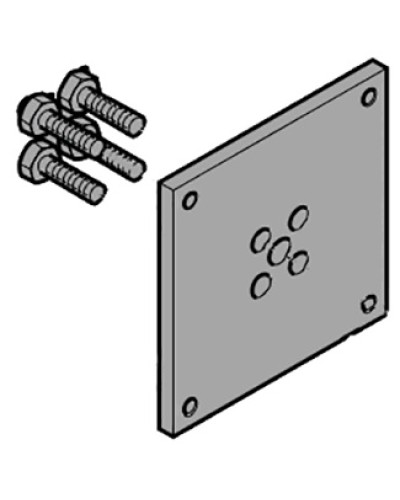 Фланец крепления стрелы шлагбаума 0,15*0,15 Came 119RIG169 в Сочи Запчасти для шлагбаумов и автоматики Pintop.ru