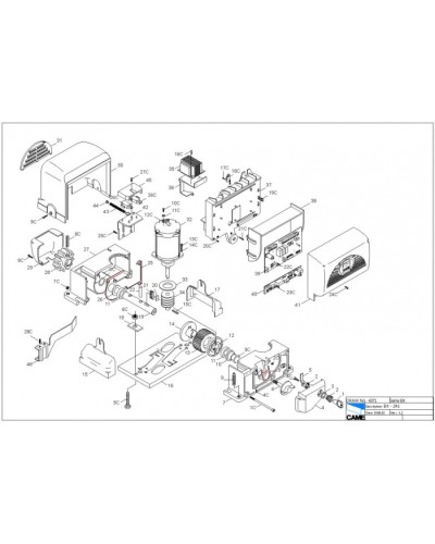 Трансформатор ZE4/ZC3 Came 119RIR150 в Сочи Запчасти для шлагбаумов и автоматики Pintop.ru