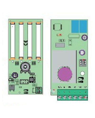 Плата TX DIW01 DBC01 Came 119RIR253 в Сочи Запчасти для шлагбаумов и автоматики Pintop.ru