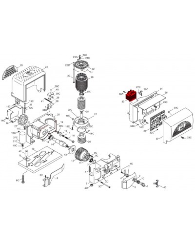 Конденсатор 9 мкФ с гибкими выводами Came 119RIR304 в Сочи Запчасти для шлагбаумов и автоматики Pintop.ru
