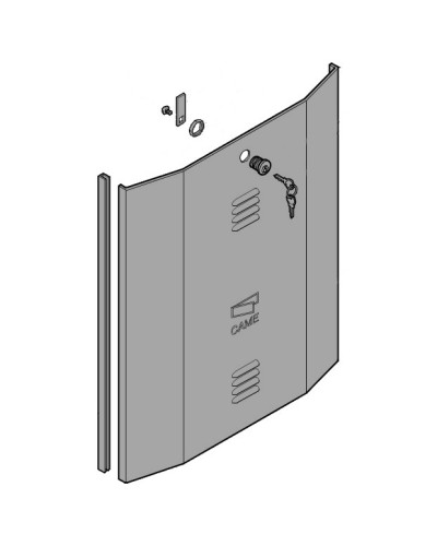Дверца с замком BY-3500T Came 119RIY059 в Сочи Запчасти для шлагбаумов и автоматики Pintop.ru