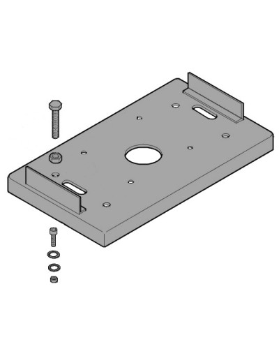 Основание BY-3500T Came 119RIY061 в Сочи Запчасти для шлагбаумов и автоматики Pintop.ru