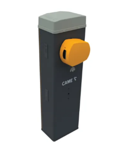 Тумба шлагбаума из оцинкованной и окрашенной стали Came GLS40AGS с возможностью установки дополнительных принадлежностей для проездов до 3,8 м, класс защиты IP54, RAL 7024 в Сочи Автоматические шлагбаумы Pintop.ru