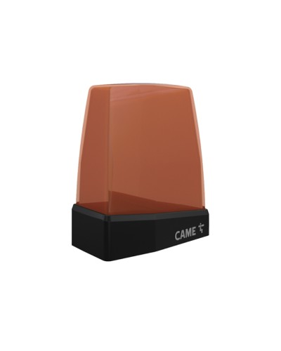 Светодиодная сигнальная лампа с оранжевым плафоном, электропитание 24/230 В Came KRX1FXSO в Сочи Устройства радиоуправления для шлагбаумов и автоматики Pintop.ru
