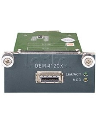 Модуль для соединения коммутаторов серии D-Link DEM-412CX/A1A в Сочи Модули SFP/XFP/GBIC Pintop.ru