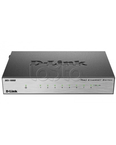 Коммутатор D-Link DES-1008D/L2B в Сочи Коммутаторы Pintop.ru