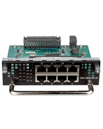 Модуль расширения с 8 портами D-Link DXS-3600-EM-8T/A1A в Сочи Дополнительное оборудование для сетей Pintop.ru