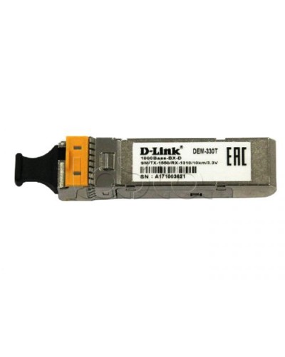 WDM SFP-трансивер D-Link 330T/3KM/A1A в Сочи Модули SFP/XFP/GBIC Pintop.ru