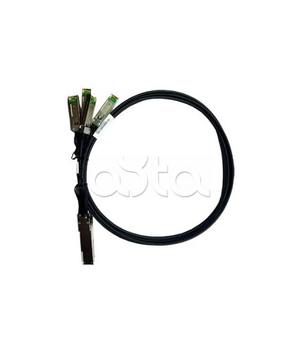 Твинаксиальный пассивный 40G QSFP+ кабель D-Link DEM-CB100QXS-4XS/C1A в Сочи Модули SFP/XFP/GBIC Pintop.ru