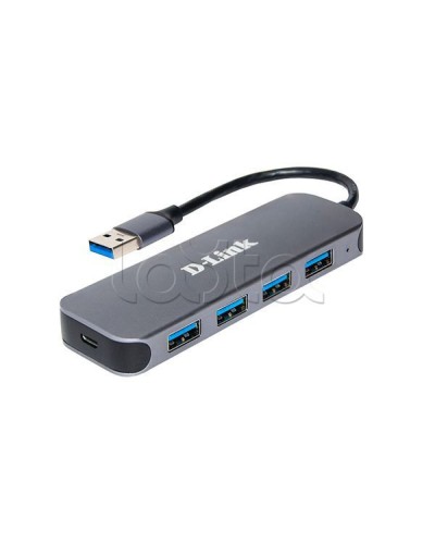 Концентратор с 4 портами USB 3.0 D-Link DUB-1341/C2A в Сочи Дополнительное оборудование для сетей Pintop.ru