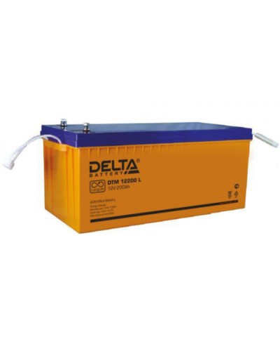 Аккумулятор свинцово-кислотный Delta DTM 12200 L в Сочи Электротехническое оборудование Pintop.ru