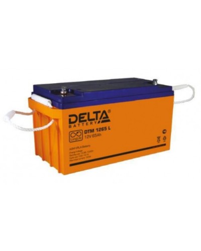 Аккумулятор свинцово-кислотный Delta DTM 1265 L в Сочи Электротехническое оборудование Pintop.ru