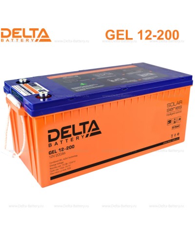 Аккумулятор свинцово-кислотный Delta GEL 12-200 в Сочи Электротехническое оборудование Pintop.ru