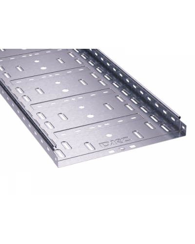 Лоток перфорированный 400х50 L3000, горячеоцинкованный DKC 35266HDZ в Сочи Кабельные лотки Pintop.ru