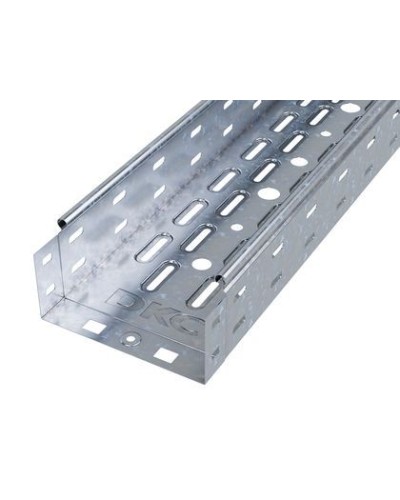 Лоток перфорированный 150х100 L 2000, горячеоцинкованный DKC 35332HDZ в Сочи Кабельные лотки Pintop.ru