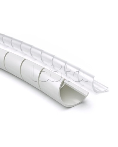 Жгут для кабеля SPIRALITE PA4 бел. (уп.20м) ДКС (00984RL) в Сочи Аксессуары для кабель-канала Pintop.ru
