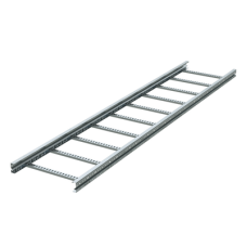 Лоток лестничный 100х600, лонжерон 1,5 мм, L 3 м, горячий цинк DKC (ULM316HDZ)