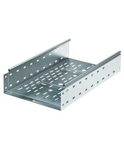 Лоток перфорированный 600х80 L 2000, горячеоцинкованный DKC 35318HDZ в Сочи Кабельные лотки Pintop.ru