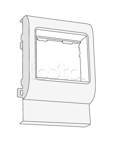 Рамка-суппорт под 2 модуля 45x45 DKC 00513 в Златоусте Аксессуары для кабель-канала Pintop.ru