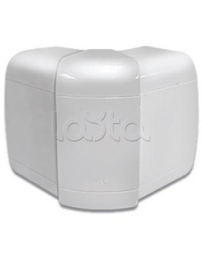 Угол внешний 140х50 мм, изменяемый 80-120°, цвет серый металлик DKC 01452G в Сочи Аксессуары для кабель-канала Pintop.ru