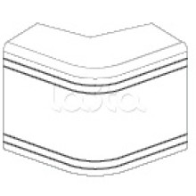 Угол внешний неизменяемый (90°) NEA 80х40 мм DKC 01808