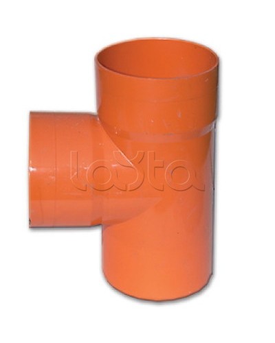 Тройник для двухстенных труб, полипропилен, д. 63 мм DKC 020063 в Сочи Повороты, муфты, тройники Pintop.ru