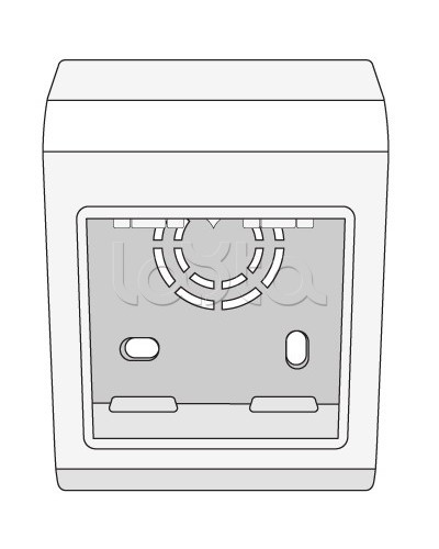 Коробка монтажная под 2 модуля BRAVA DKC 10034 в Сочи Распределительные коробки Pintop.ru