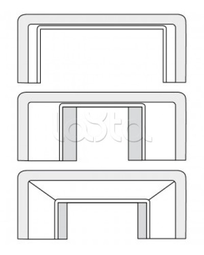 Набор адаптеров для миниканалов DKC 10133 в Сочи Аксессуары для кабель-канала Pintop.ru