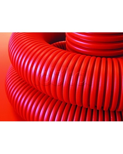 Труба гофрированная двустенная ПНД 110 мм для кабельной канализации с зондом DKC 121911 (50 м) в Сочи Труба гофрированная Pintop.ru