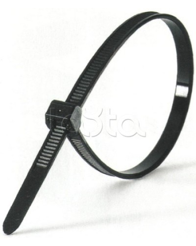 Хомут-стяжка нейлоновый, стандартный P6.6 3.6x140 чёрный DKC 25309 (100 шт/уп) в Сочи Стяжки-хомуты Pintop.ru