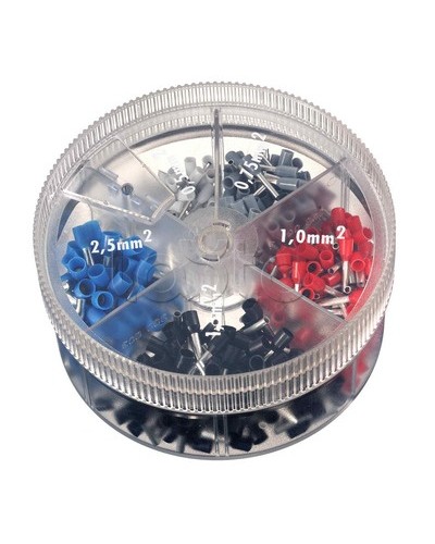 Контейнер двойных наконечников-гильз с изолир.фланцем 4,00-16,00 кв.мм 1 упаковка - 45 шт DKC 2ARTD666 в Сочи Аксессуары для стоек и шкафов Pintop.ru