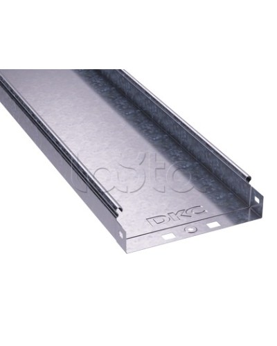 Лоток неперф. 300x80 металл. L 3000, горячеоцинкованный DKC 35065HDZ в Сочи Кабельные лотки Pintop.ru