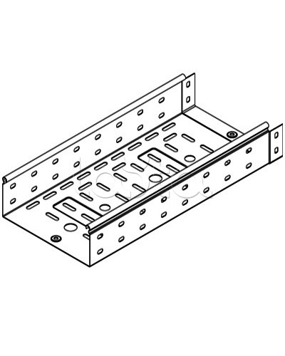 Лоток перфорированный 100х50 мм L 3000 DKC 3526210 в Сочи Кабельные лотки Pintop.ru