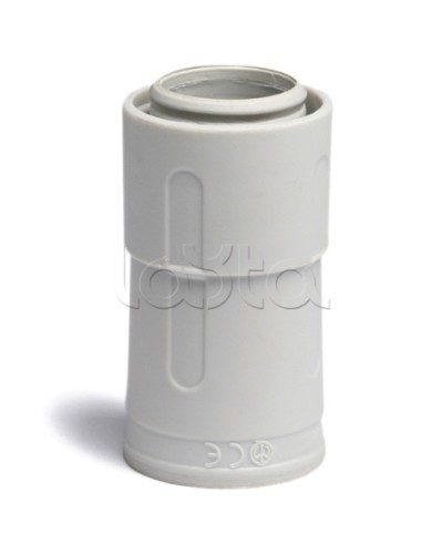 Переходник армированная труба - жесткая труба DKC 20 мм 55220 в Сочи Повороты, муфты, тройники Pintop.ru