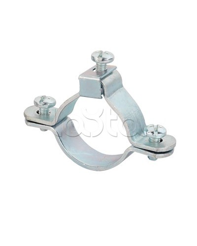 Хомут заземления для труб 16-3/8 мм, оцинкованная сталь DKC 6042-16 в Сочи Стяжки-хомуты Pintop.ru