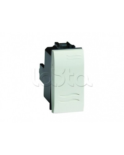 Инвертор (промежуточный переключатель), белый, 1мод. DKC 76031B в Сочи Аксессуары для стоек и шкафов Pintop.ru