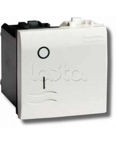 Выключатель двухполюсный белый 2 мод в Сочи Аксессуары для стоек и шкафов Pintop.ru