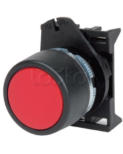 Кнопка плоская прозрачная без фиксации, красная DKC ABHLR1 в Сочи Аксессуары для стоек и шкафов Pintop.ru