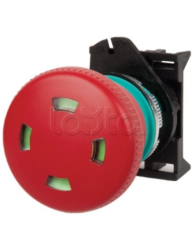 Кнопка аварийная грибовидная типа тяни-толкай с индикацией O 40 DKC ABHT1P4S в Сочи Аксессуары для стоек и шкафов Pintop.ru