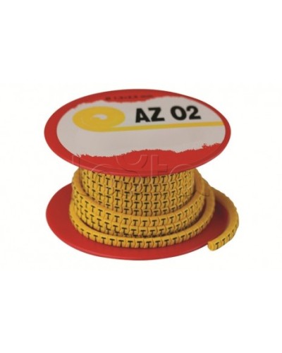 Колечко маркировочное земля, 1,3-2,5мм. черное на желтом DKC AZO212BY в Сочи Аксессуары для кабель-канала Pintop.ru