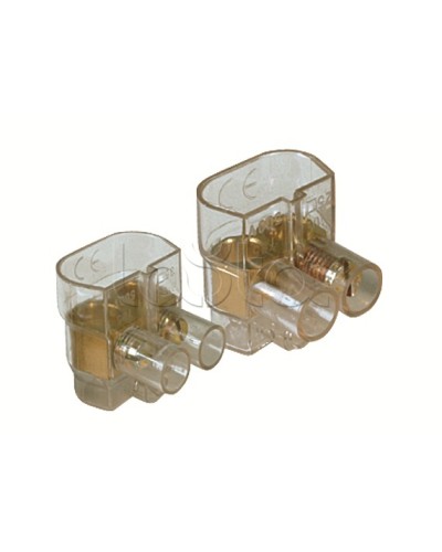 Колодка клеммная соединительная 2х4 мм DKC B42 в Сочи Клеммные колодки Pintop.ru