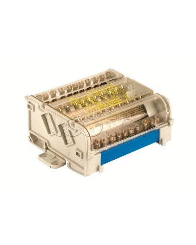 Колодка клеммная распределительная 2p 5х6/2х7,5 мм DKC BD10072 в Сочи Клеммные колодки Pintop.ru