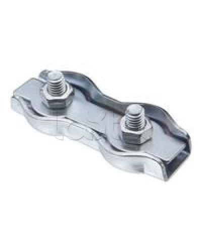 Соединитель (зажим) для троса двойной (Duplex) 2 мм DKC CM623002 в Сочи Трос и аксессуары Pintop.ru