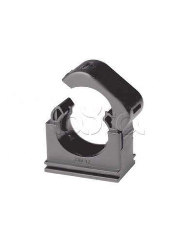 Держатель с крышкой DN 7 мм, полиамид, цвет чёрный DKC PASW07N в Сочи Крепежные изделия Pintop.ru