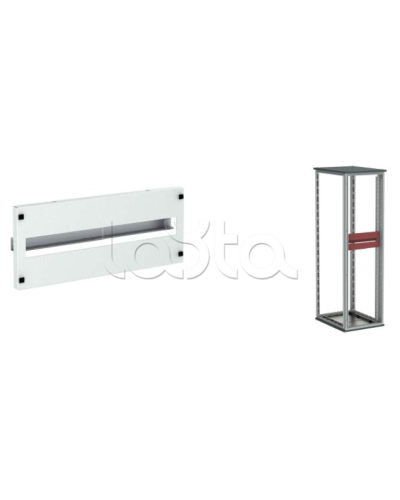 Панель секционная, для модулей, 48 (2x24) модулей, В=400мм, Ш=600мм DKC R5PI541 в Сочи Аксессуары для стоек и шкафов Pintop.ru