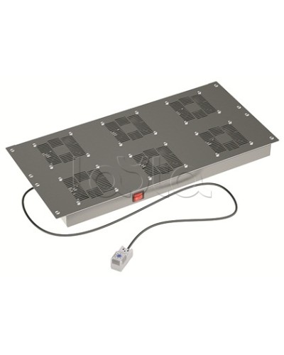 Потолочный вентиляторный модуль, с термостатом 6 вент. для крыши Ш= 600мм DKC R5VSIT6006FT в Сочи Вентиляторные модули Pintop.ru