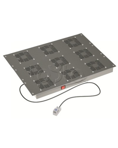 Потолочный вентиляторный модуль, с термостатом 9 вент. для крыши Ш=800мм DKC R5VSIT8009FT в Сочи Вентиляторные модули Pintop.ru